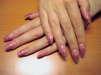 гель на типсах