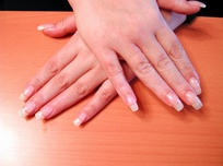 натуральные ногти (акрил типсы)